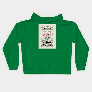 Protect Our Planet Folk Art Kids Hoodie